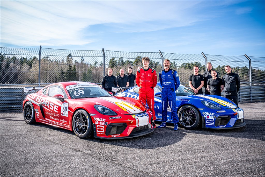 Porsche Denmark Racing på jagt efter endnu et mesterskabspodie på Mantorp
(Foto: A1 Work)